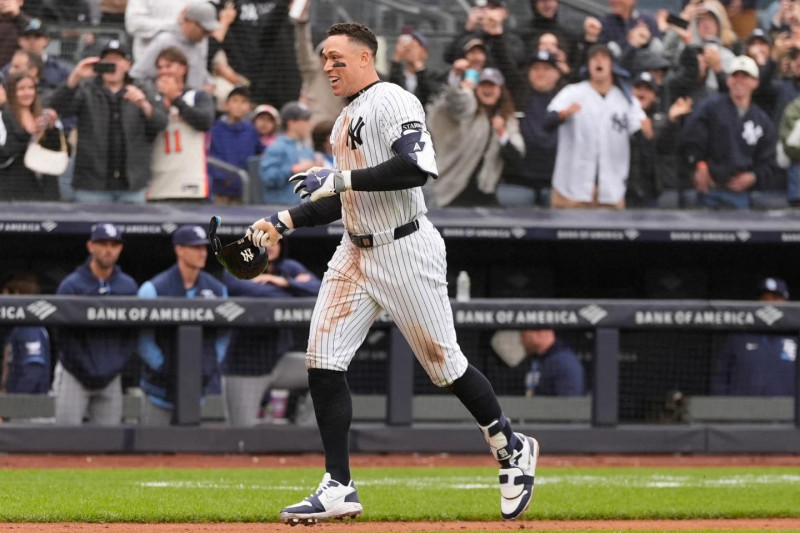 Aaron Judge detiene sequía jonronera y los Yanquis blanquean 2-0 a Tampa