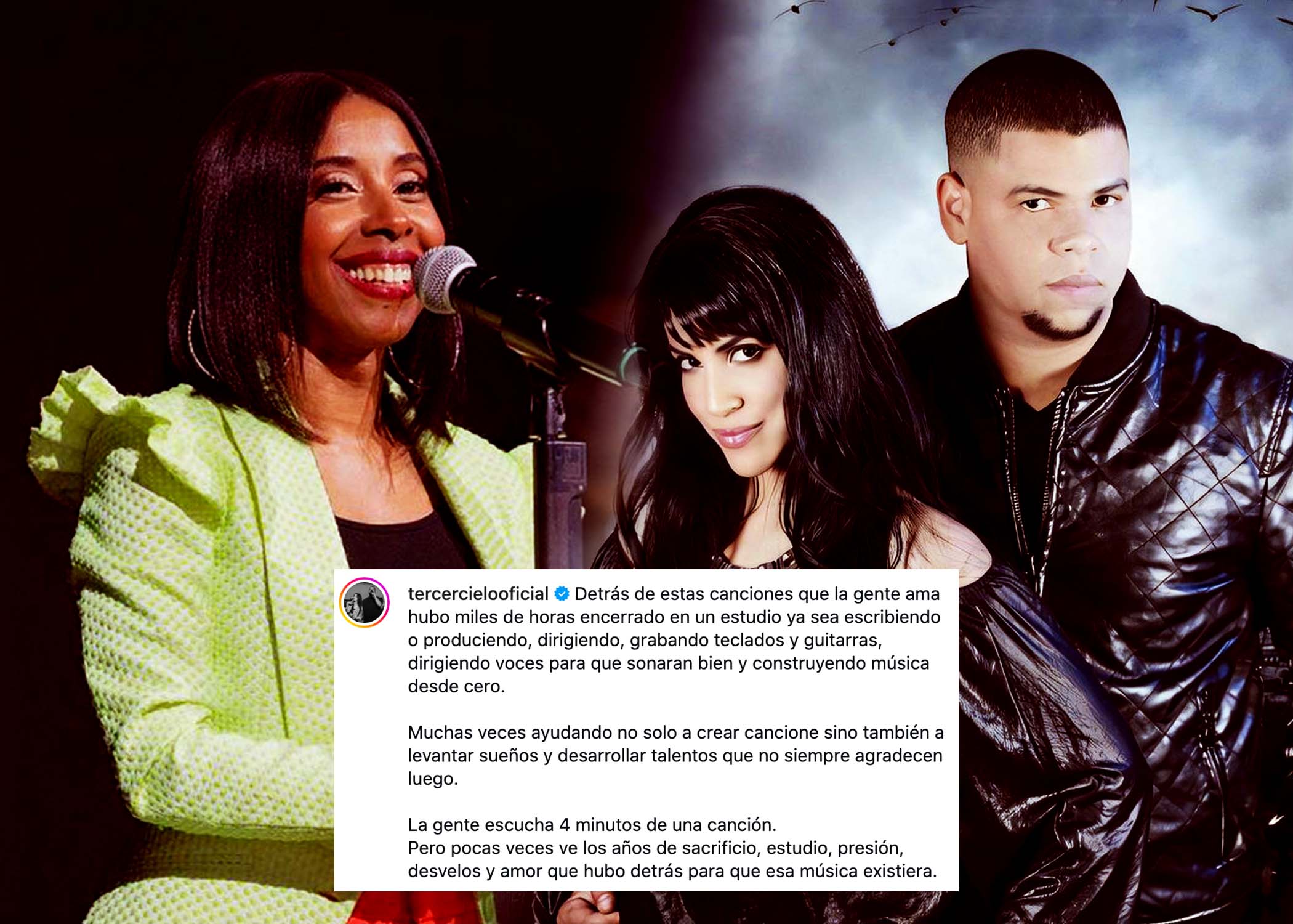 Tercer Cielo arremete contra Lilly Goodman y reclama reconocimiento por sus inicios musicales