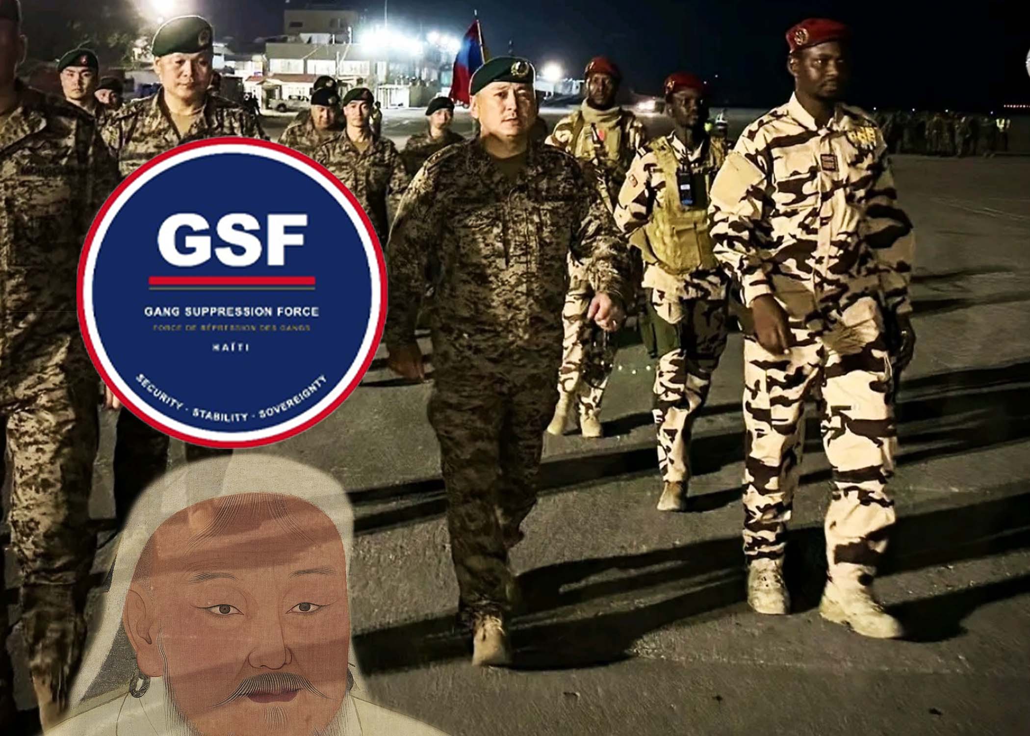 Comandante militar mongol asume el control de la fuerza internacional contra las pandillas en Haití