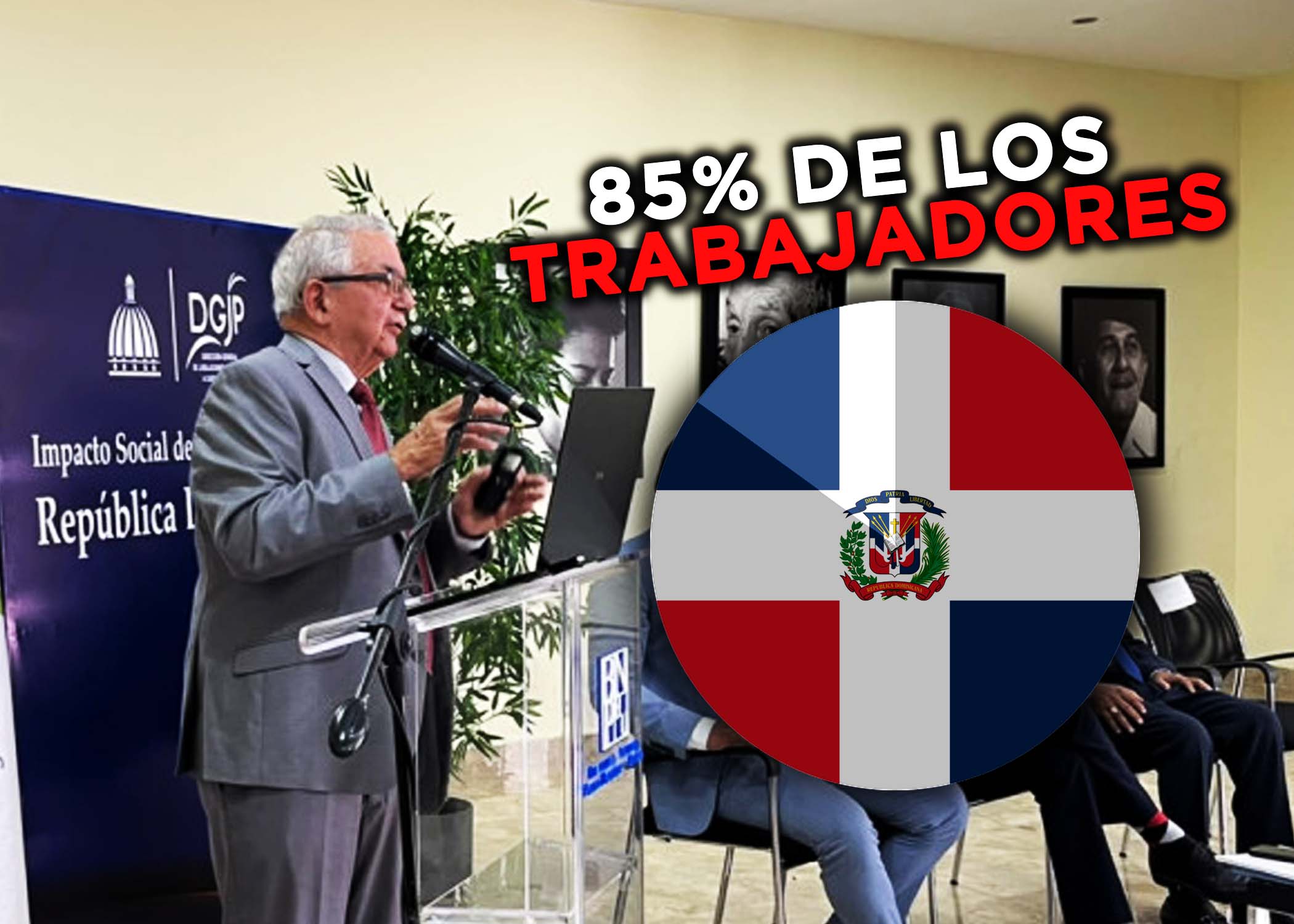Experto asegura que el 85% de los trabajadores dominicanos no recibirán una pensión adecuada
