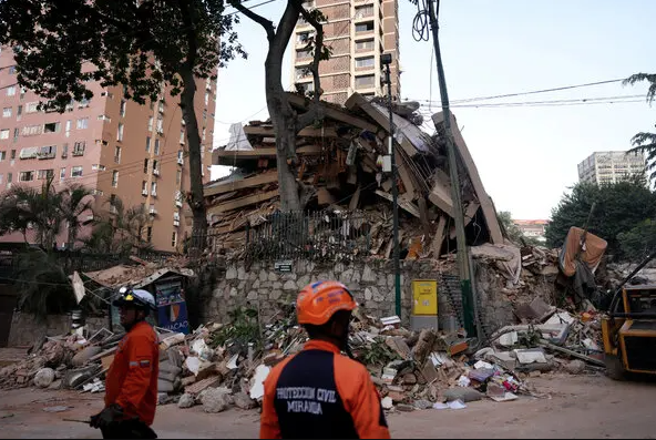Terremoto Venezuela: 1,943 Muertos y 10,571 Heridos