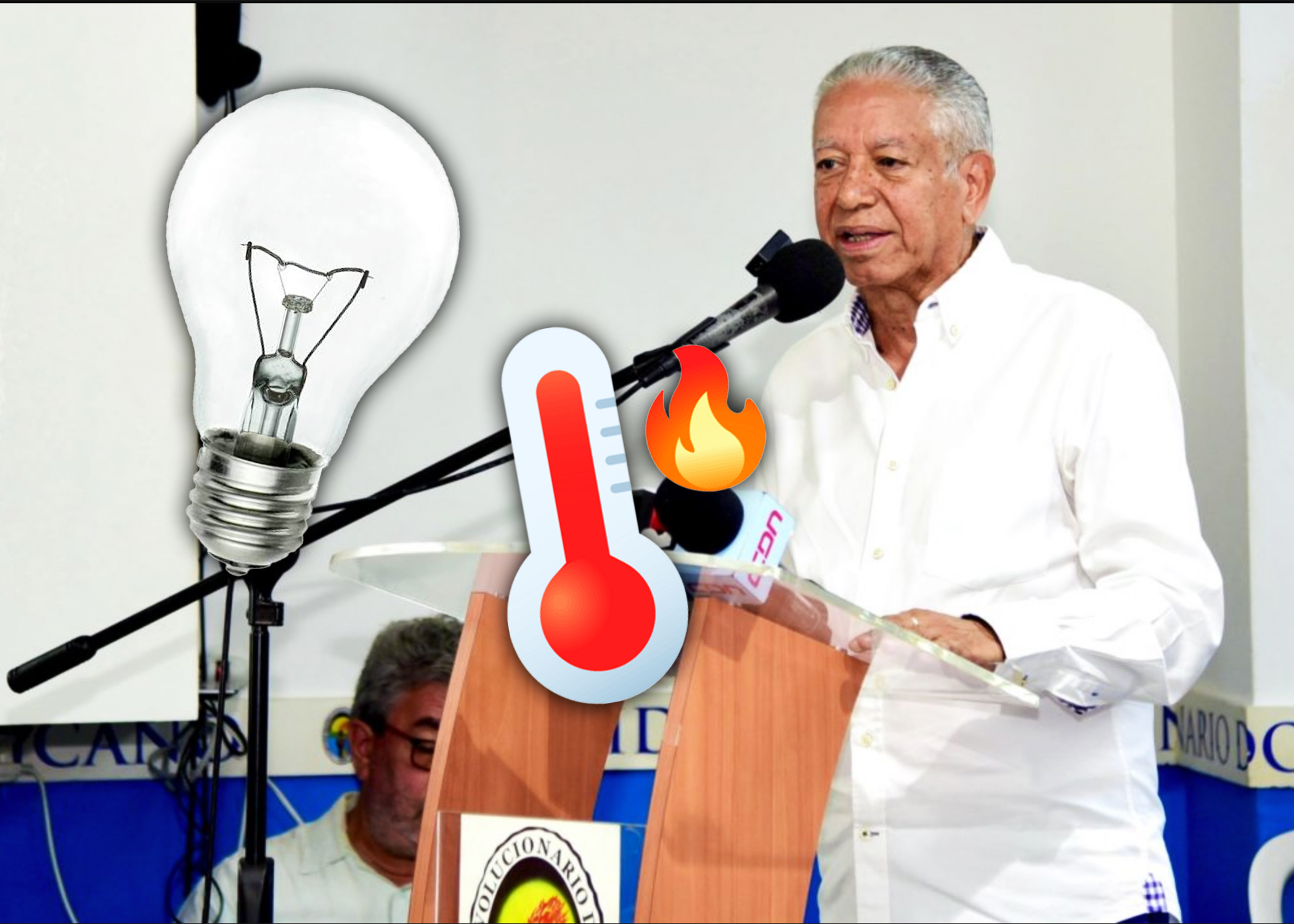 PRD atribuye protestas  por apagones al  alza de las facturas  y el calor extremo